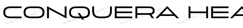 Conquera Heavy字体转换